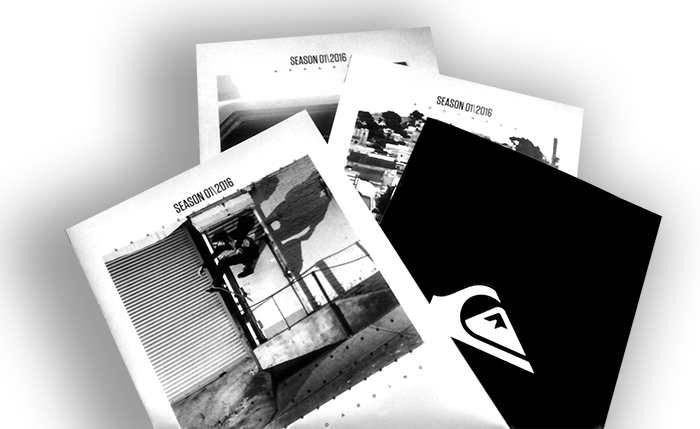 Quiksilver Europe entrusts Centro Gráfico Ganboa with the printing of its catalogs for yet another year