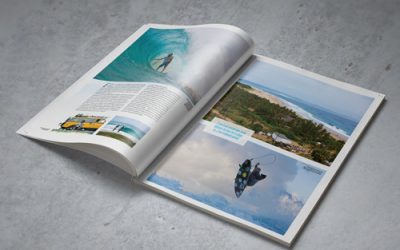 Impresión offset de revistas deportivas – Surf